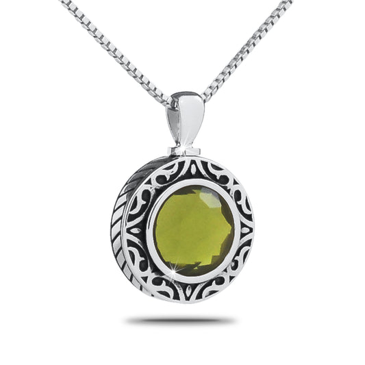 August Light Green Steel Keepsake